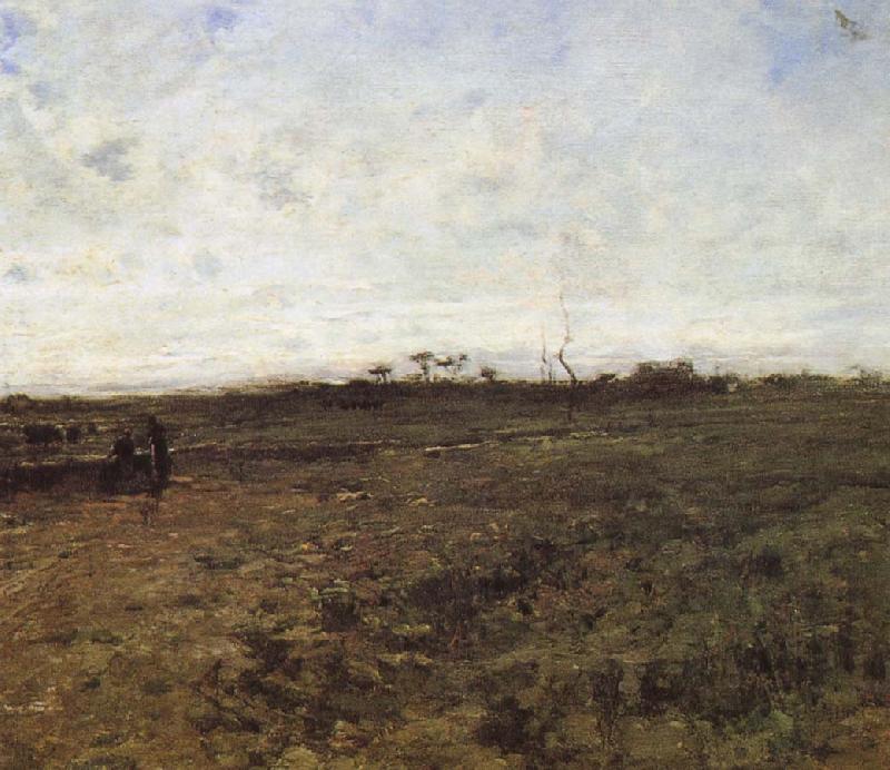 Jean Francois Millet Field with tow countrywoman